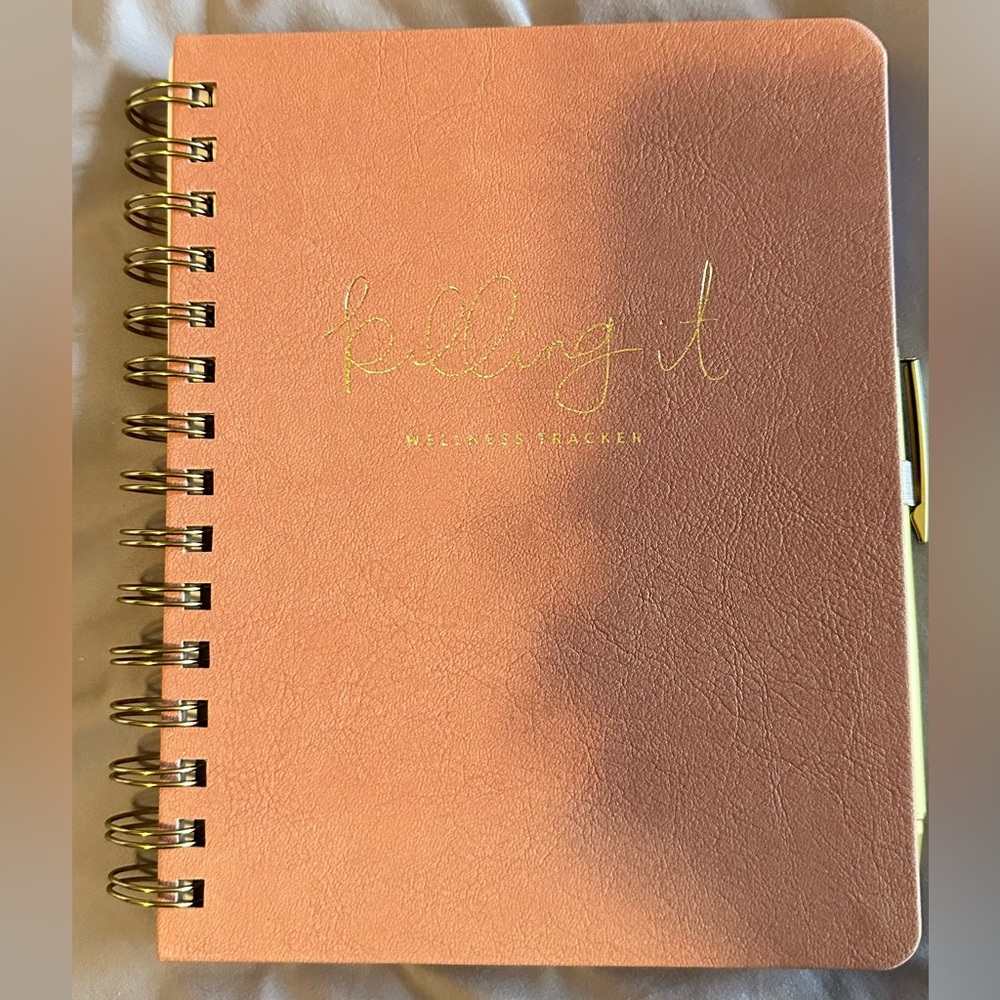 Wellness Tracker Notebook Journal